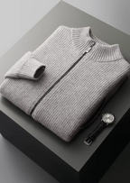 Wollen Vest Heren met Rits | Bréon