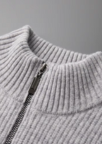 Wollen Vest Heren met Rits | Bréon