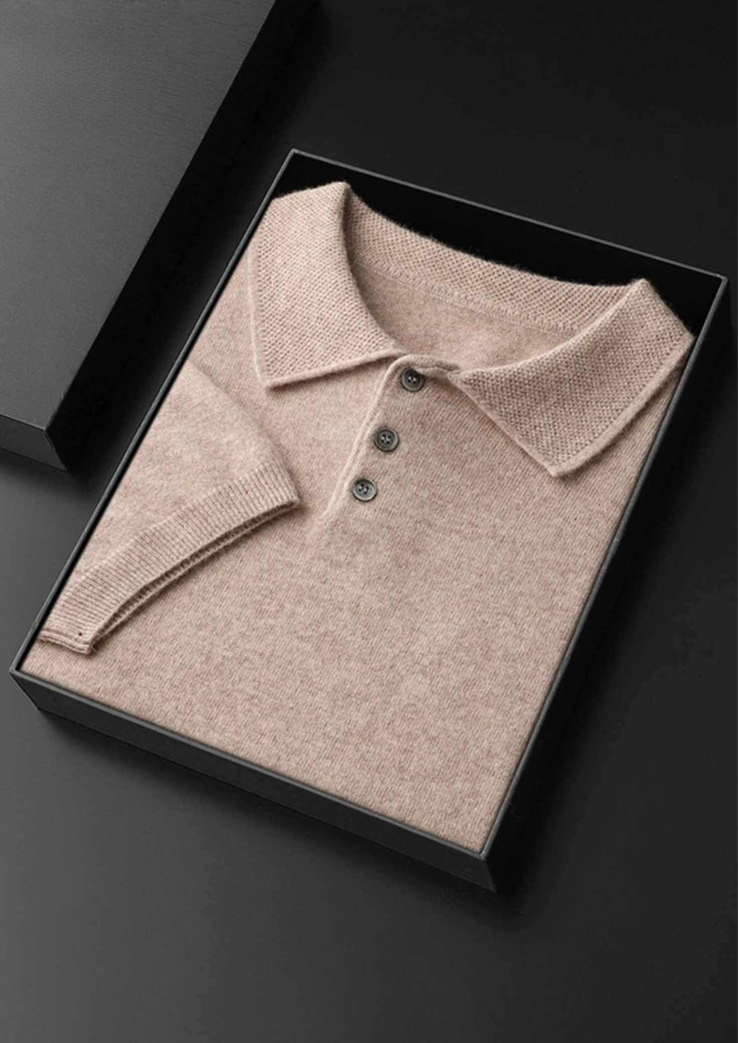 Klassieke Heren Cashmere Polo | Orvain Zomer Polo