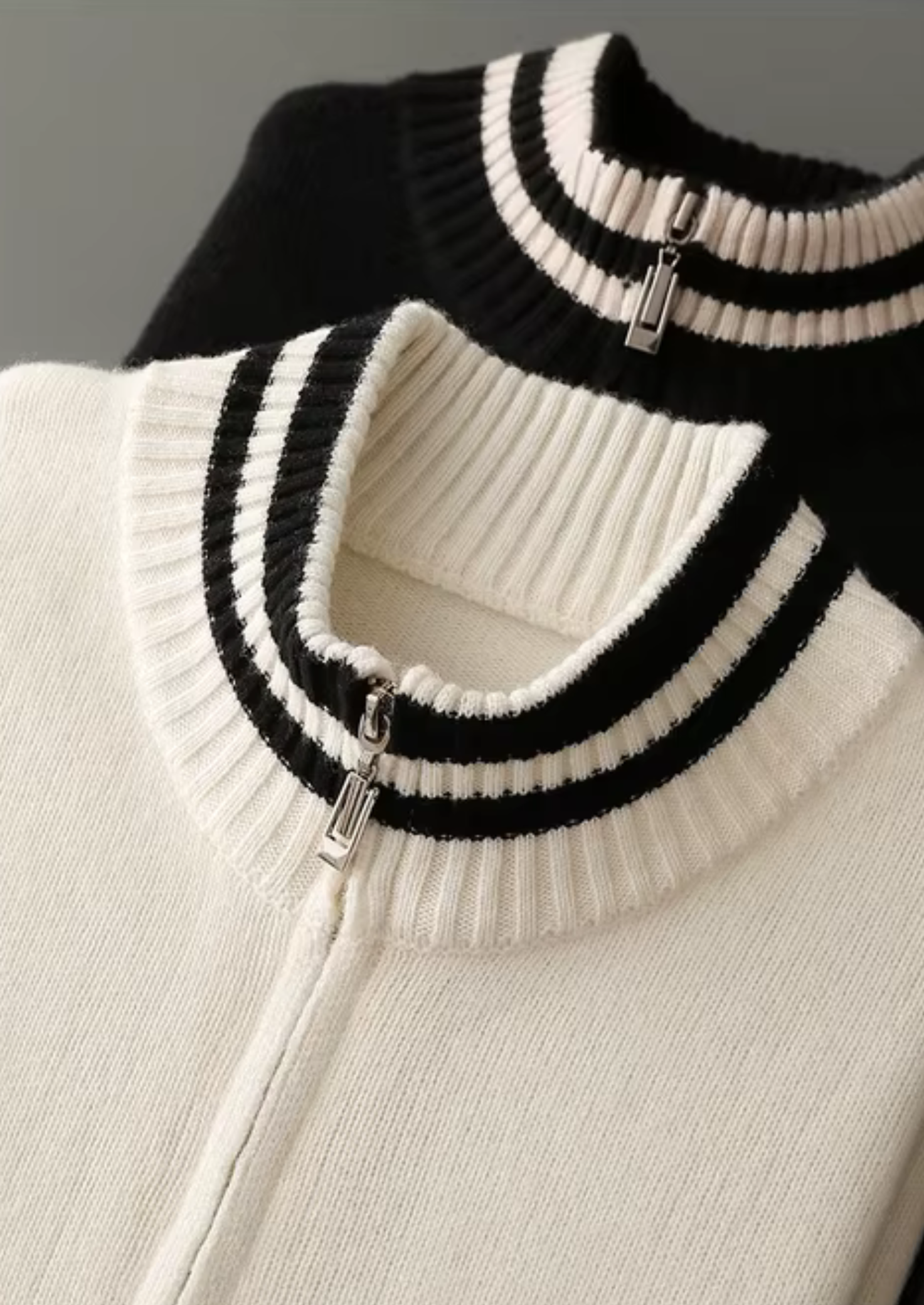 Pure Merino Wol Two Tone Vest | NÉOS