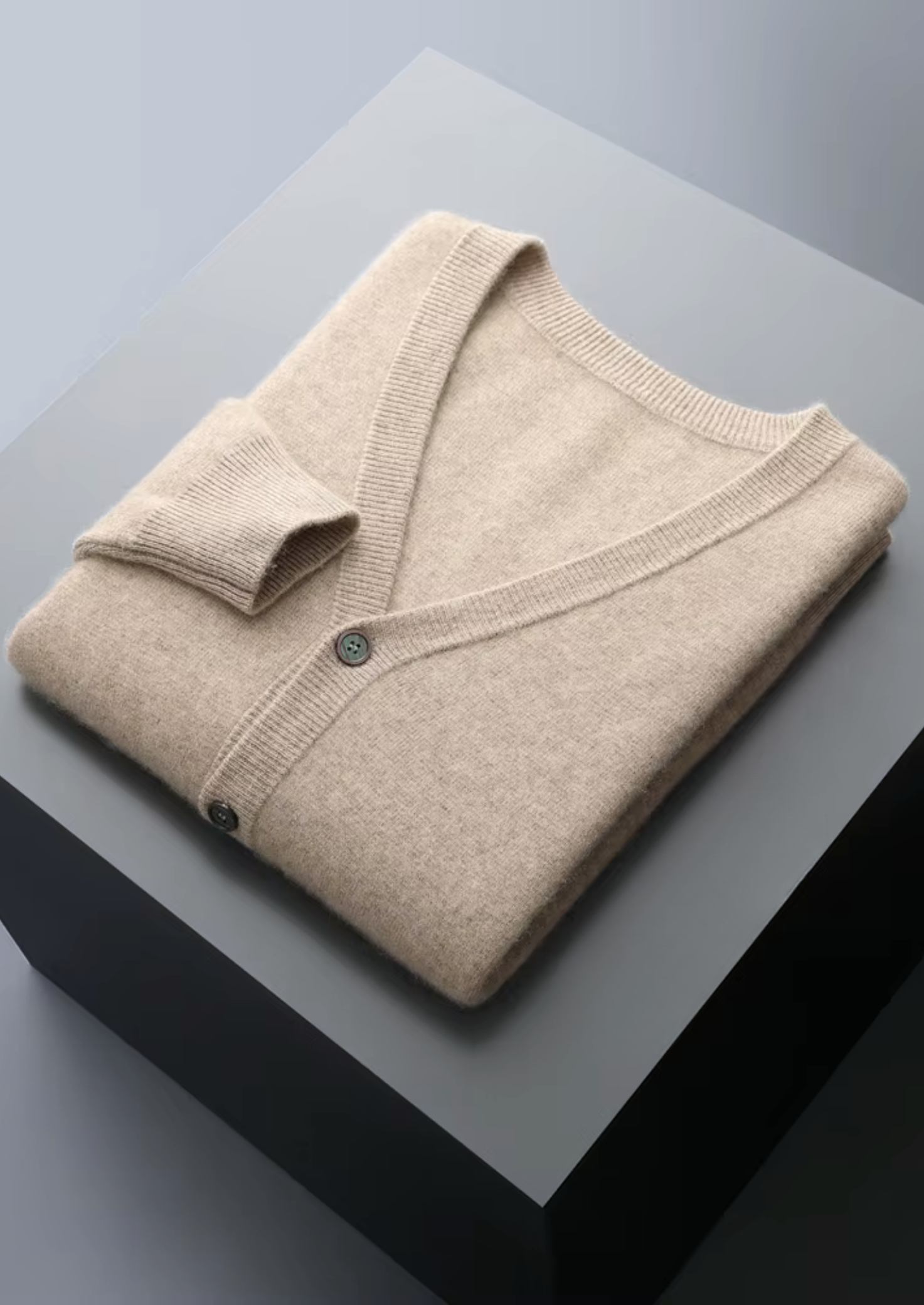 Pure Wollen Cardigan Heren | Classique