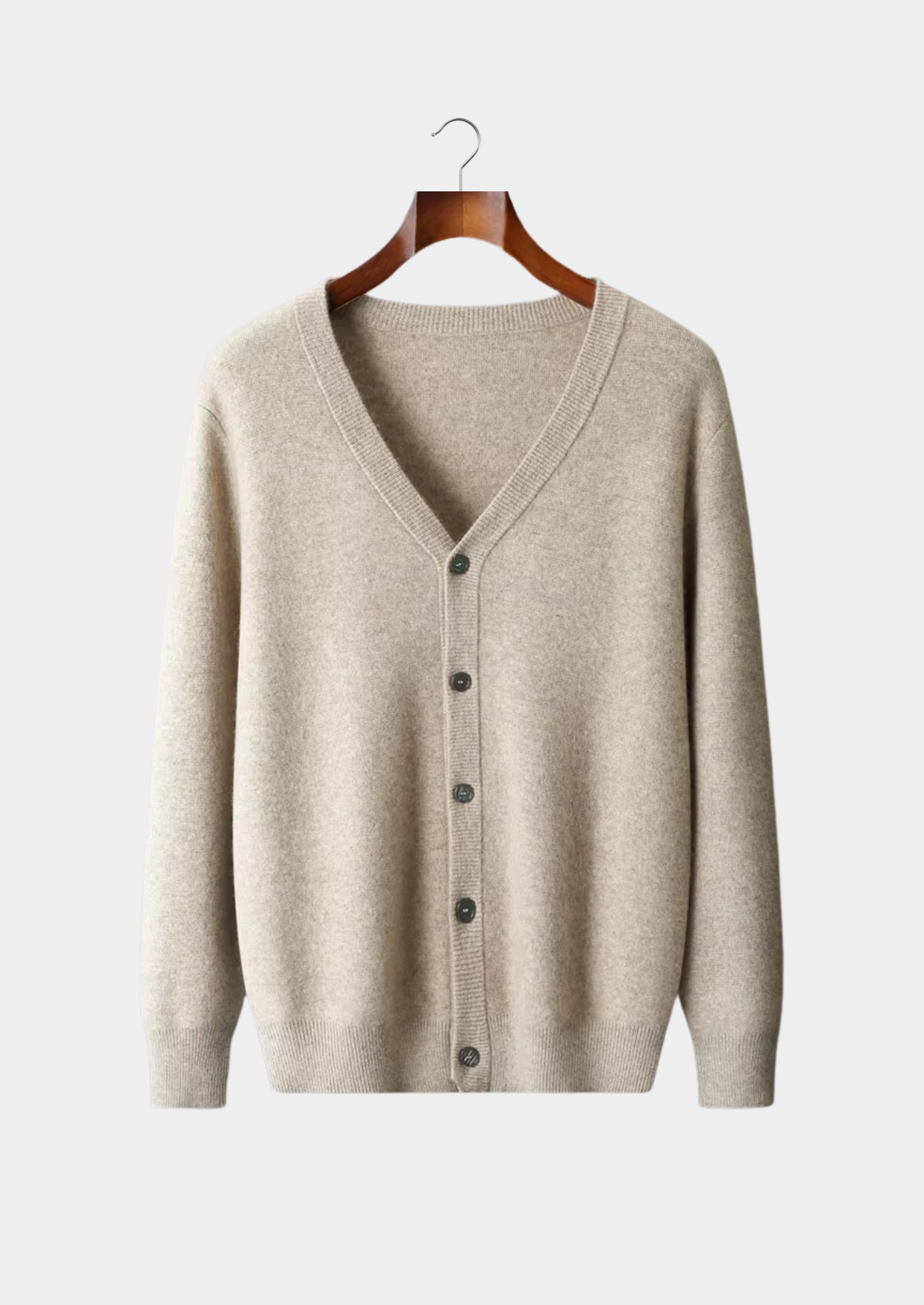 Pure Wollen Cardigan Heren | Classique