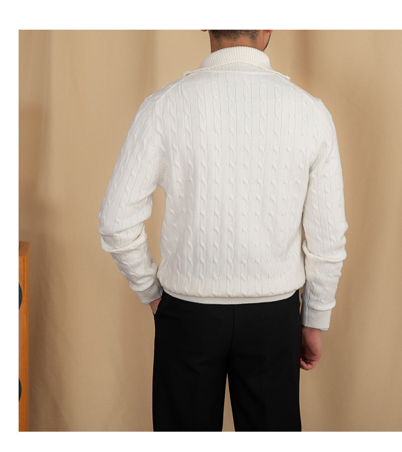 VH half zip sweater
