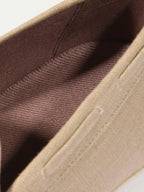 Champagne Marina Linnen Loafers