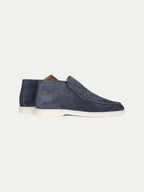 Hoge Suede Couture Heren Loafer - Spijkerblaw