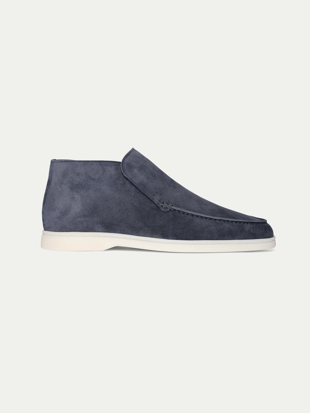 Hoge Suede Couture Heren Loafer - Spijkerblaw