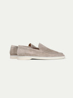 Zilvertaupe Marina Loafers