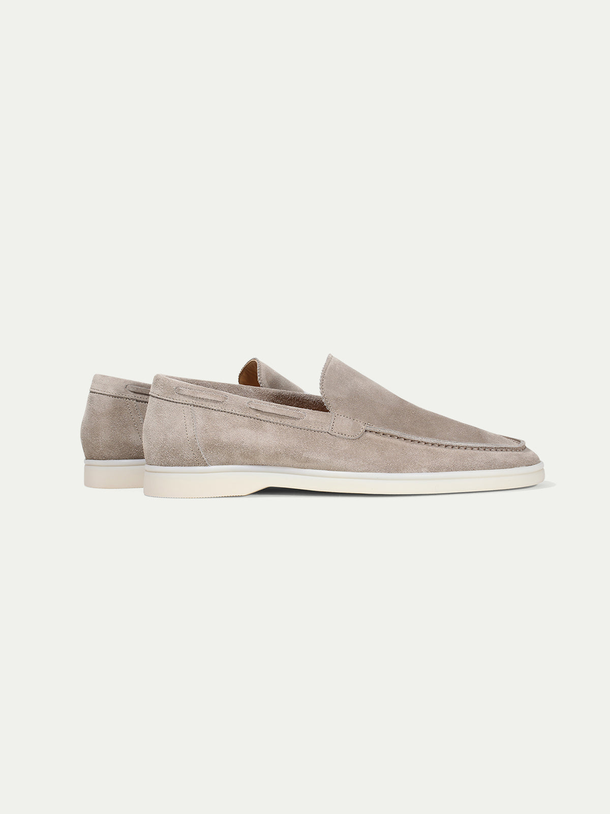Zilvertaupe Marina Loafers